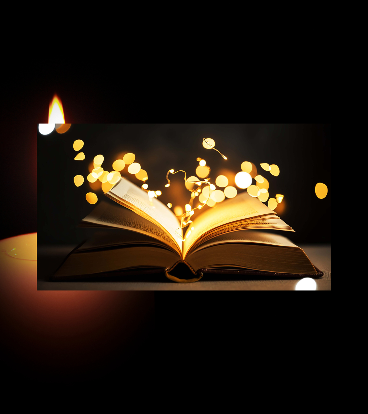 Ein Kopf im Profil, auf den Teile eines Puzzles fallen